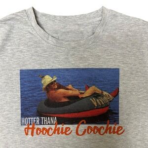 Alan Jackson Hotter Than A Hoochie Coochie Short Sleeve‎ T Shirt Men's Medium